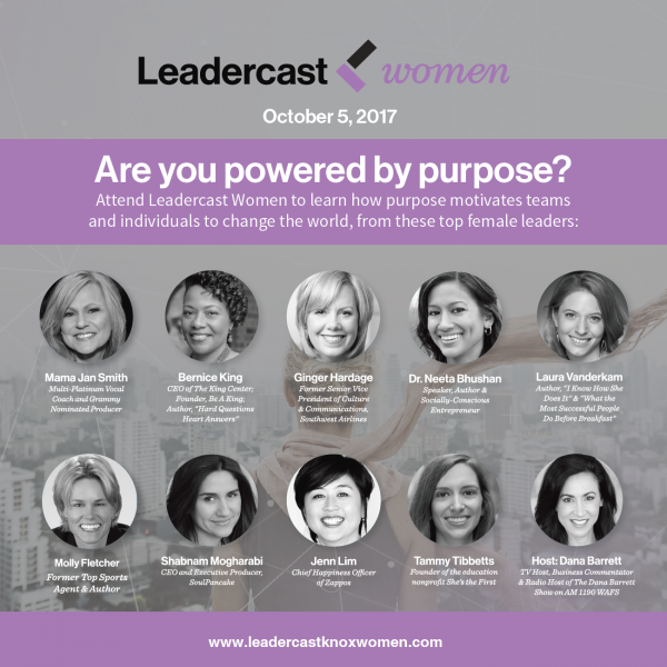 Leadercast Women speakers