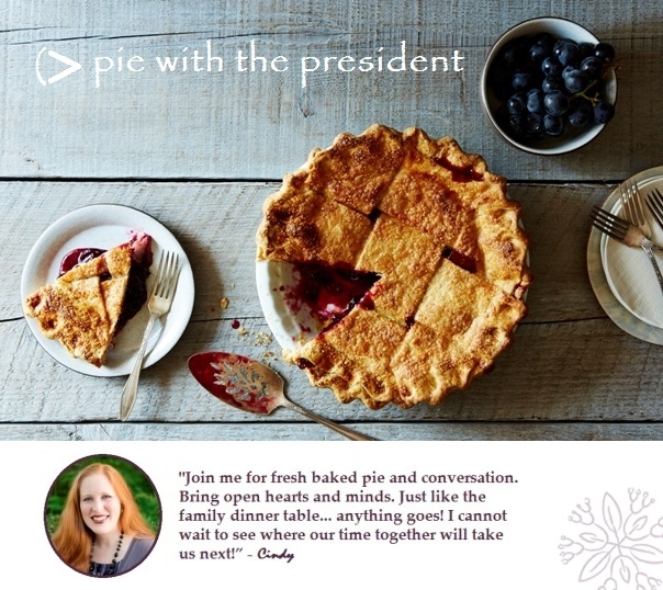 pie with the president