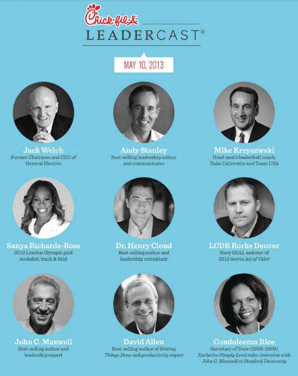 CFA Leadercast Speakers